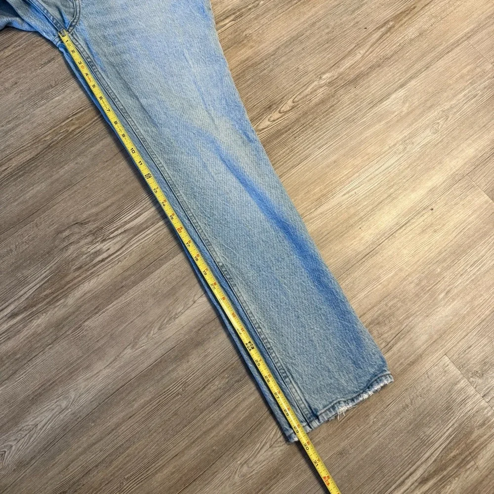 Abercrombie & Fitch Womens 26/2S 90s Straight Ultra High Curve‎ Love Slit Hem